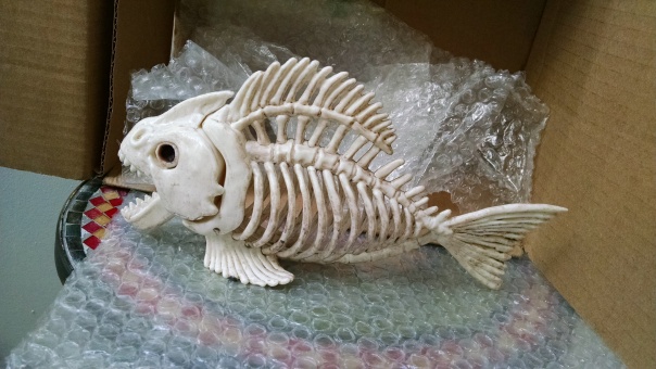 Attempted Delivery Piranha Skeleton