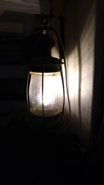Lantern Below Decks Charles W. Morgan