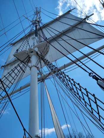 Main Mast Charles W Morgan